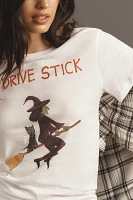 Unfortunate Portrait I Drive Stick Graphic Tee