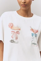 En Saison Mia Oversized Graphic Tee