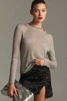 Sanctuary Long-Sleeve Femme Crew Top
