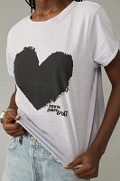 Chiara Perano Heart Graphic Tee