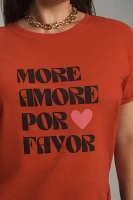 Daniela Berkhout More Amore Por Favor Graphic Tee