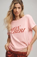 Jordan Nickson x Anthropologie Mon Chéri Graphic Tee