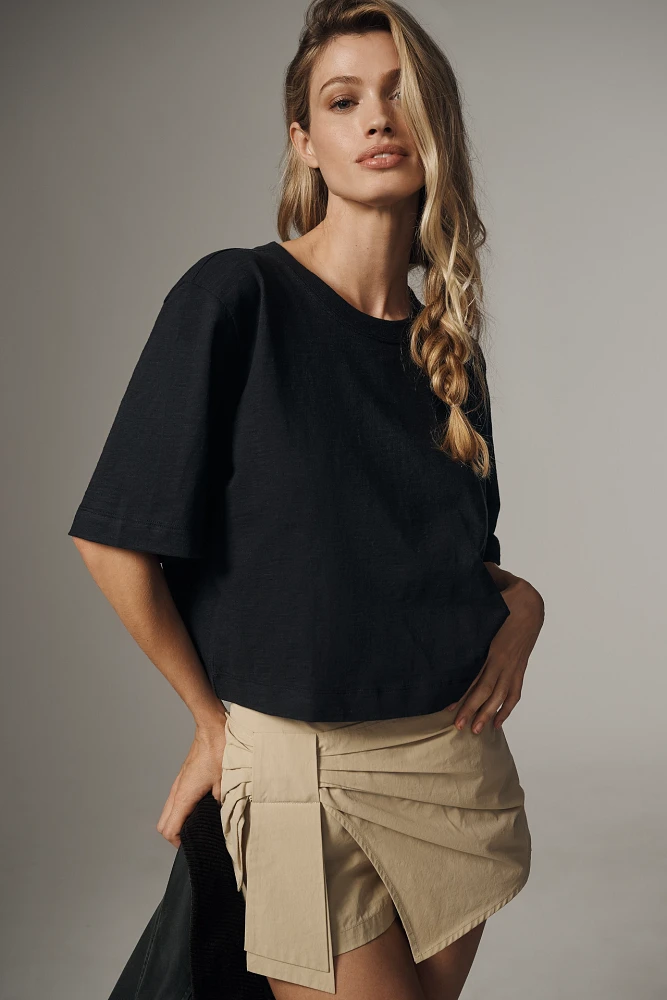 Maeve Short-Sleeve Boxy Tee