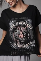 Pilcro The Midnight Wildcats Graphic Tee