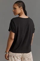 Olivia Sewell x Anthropologie Days of the Week Drinks Graphic Tee