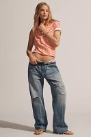The Caitlin Boxy Tee by Maeve: Geo Printed Edition