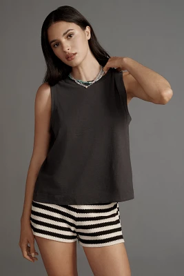 Samantha Johnson Fish Graphic Muscle Tee