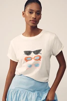Phthalo Ruth x Anthropologie Sunglasses Graphic Tee