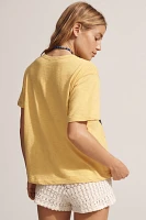 Pilcro Maine Graphic Ringer Tee