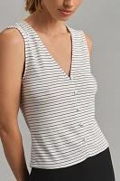 rag & bone Knit Button-Up Tank