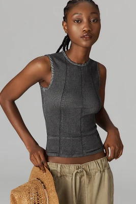 rag & bone Miramar Ribbed Muscle Tank