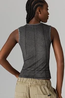 rag & bone Miramar Ribbed Muscle Tank