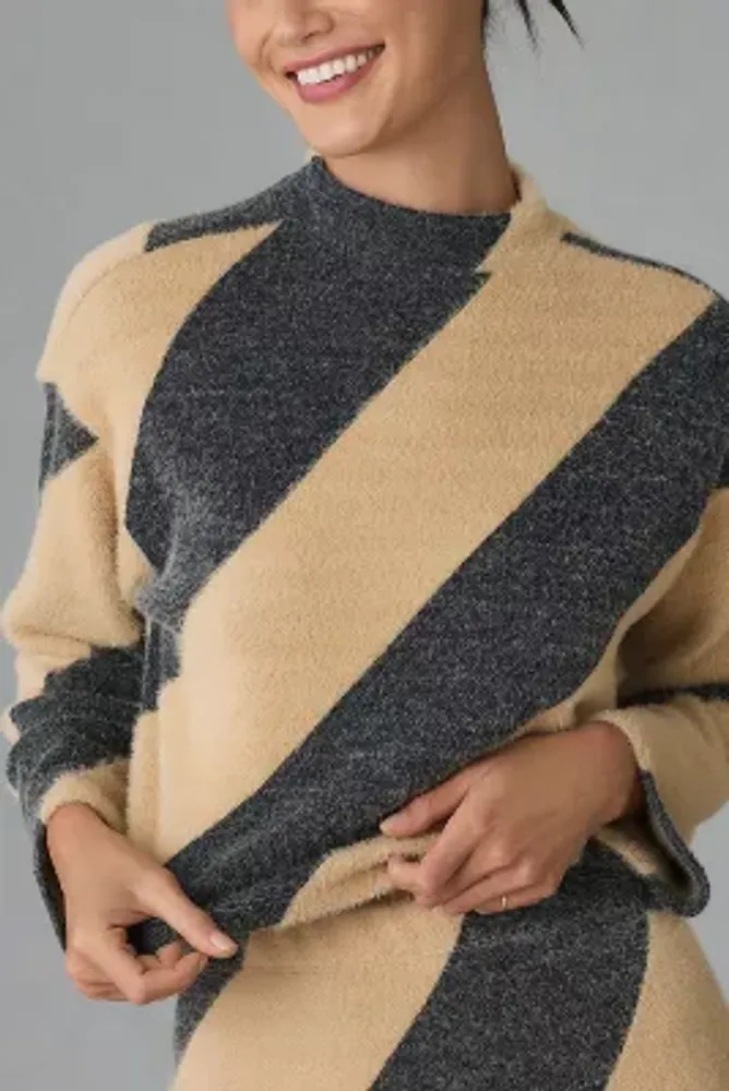 Maeve Mock-Neck Sweater
