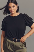 Eloquii Plus Puff-Sleeve Tee