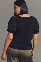 Eloquii Plus Puff-Sleeve Tee