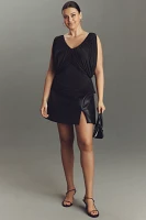 Eloquii Plus Shirred V-Neck Top