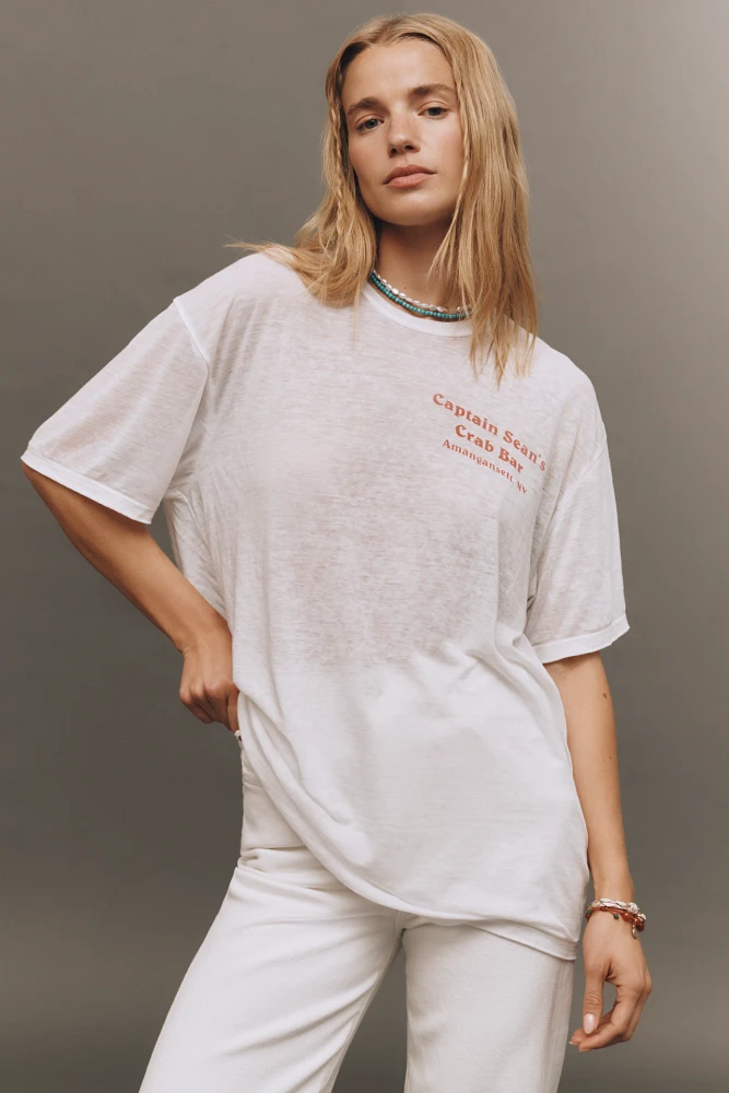 RE/DONE Graphic Boyfriend Tee