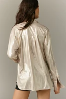 By Anthropologie Shine Buttondown Shirt