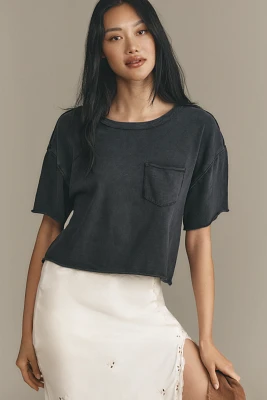 Pilcro Boxy Cropped Tee