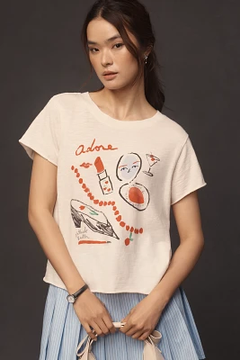Phthalo Ruth x Maeve Adore Graphic Tee