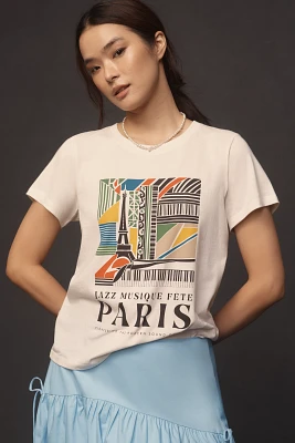 Wild Fever Studio x Anthropologie Paris Graphic Tee