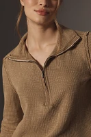 Pilcro Half-Zip Pullover Top