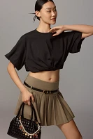 By Anthropologie Batwing Bubble Cropped Tee