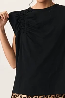 Pilcro Ruched Muscle Tee