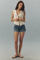 Pilcro V-Neck Button-Front Vest