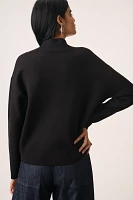 The Carys Mock-Neck Sweater by Maeve