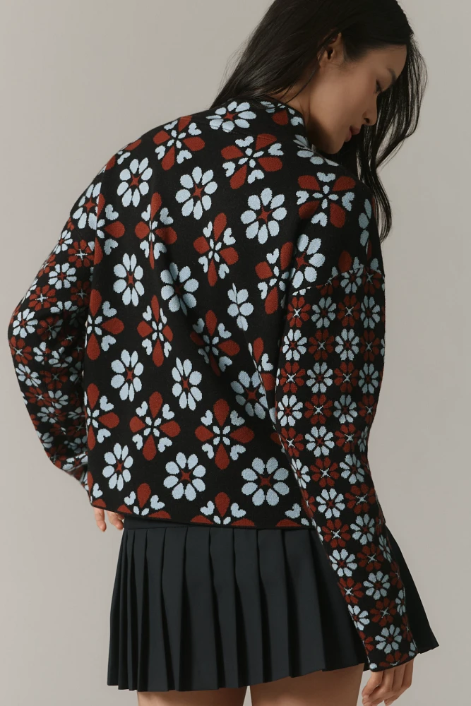 The Carys Mock-Neck Sweater by Maeve