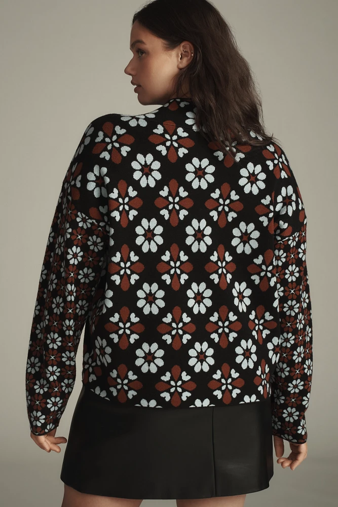 The Carys Mock-Neck Sweater by Maeve