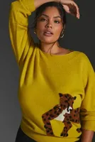 Maeve Cashmere Intarsia Sweater