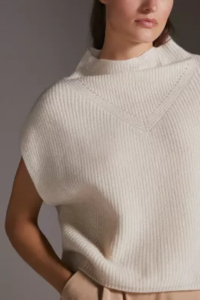 The Enza Oversized Ribbed Cashmere Sweater