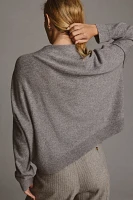 The Alani Cashmere Mock-Neck Sweater by Pilcro