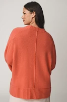 The Chandler Crew-Neck Relaxed Pullover Sweater: Cashmere Edition