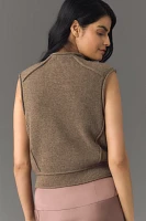 Pilcro Mock-Neck Sweater Vest