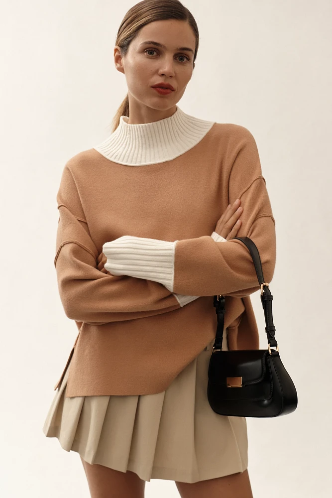 The Logan Turtleneck Sweater by Maeve