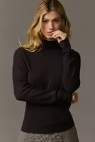 Pilcro Mock-Neck Batwing Cropped Sweater