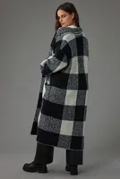 Pilcro Patterned Mackinaw Sweater Coat