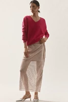 The Charley Cashmere Relaxed V-Neck Sweater