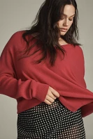 The Charley Cashmere Relaxed V-Neck Sweater