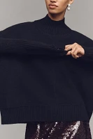 The Gretchen Cozy Mock-Neck Sweater by Maeve