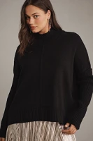 The Gretchen Cozy Mock-Neck Sweater by Maeve