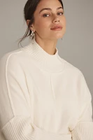 The Gretchen Cozy Mock-Neck Sweater by Maeve