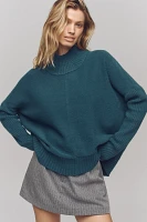 The Gretchen Cozy Mock-Neck Sweater by Maeve