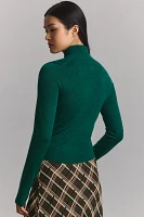 Maeve Wool Turtleneck Sweater