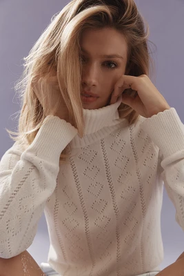 Maeve Long-Sleeve Turtleneck Sweater