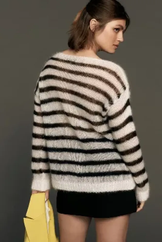 Maeve Sheer Pullover Sweater