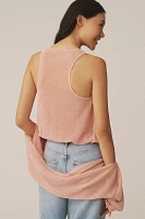 Pilcro Shine Halter Sweater Tank